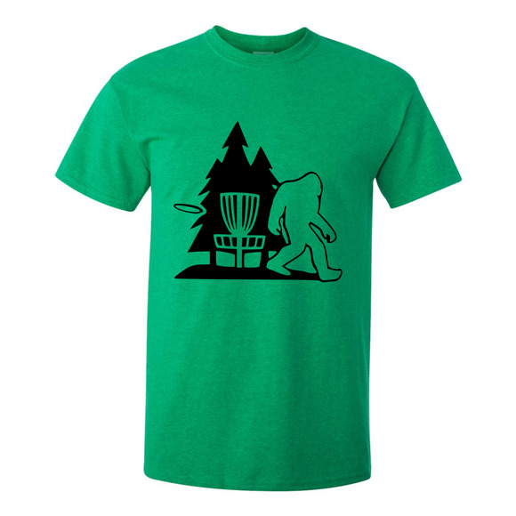 Disc Golf T Shirt SASQUATCH BASKET Discgolfer Discgolfing Shirt - Picture 7 of 16